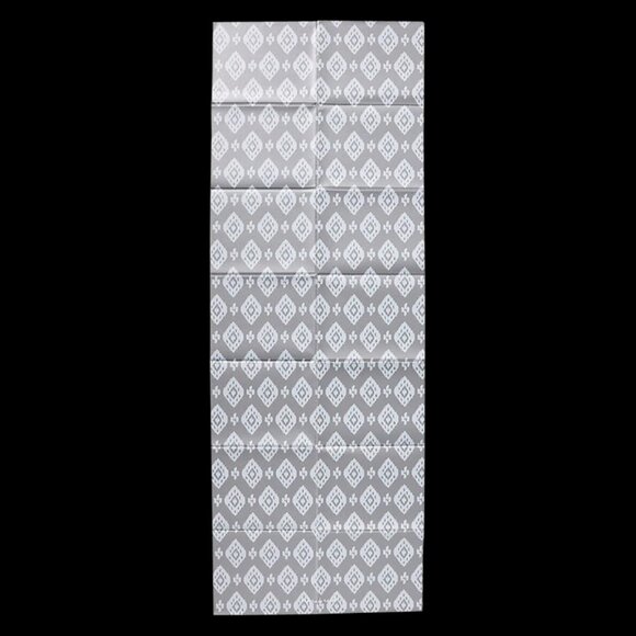 OAK AND REED Origami Foldable Ikat Diamond Yoga Mat (BRAND NEW & VERY NICE!) - Picture 3 of 5